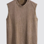 Washed Distressed Tank Top