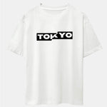 Tokyo Print Drop Shoulder Oversize T-Shirt