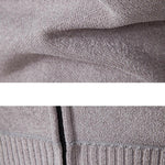 Zip Up Baseball Collar Sweater