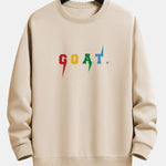 Goat Print Relax Fit Sweatshirt