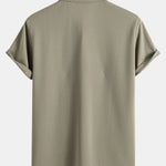 Short Sleeve Textured Polo