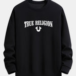 True Religion Print Relax Fit Sweatshirt
