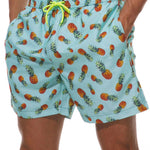 Pineapple Print Swim Shorts
