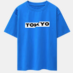 Tokyo Print Drop Shoulder Oversize T-Shirt