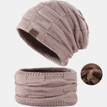 Warmer Beanie Hat Neck Gaiter Face Scarf Set