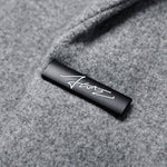 Single Breasted Notch Lapel Woolen Overcoat