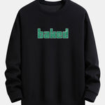 Baked Print Relax Fit Sweatshirt