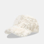 Irregular Plush Decoration Baseball Cap
