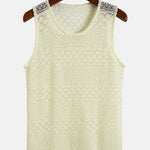 Knitted Textured Tank Top