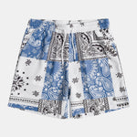 Paisley Print Drawstring Shorts #Random Pattern Design#