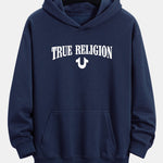 True Religion Print Relax Fit Hoodie