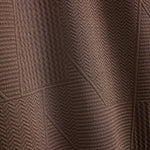Geometric Jacquard Short Sleeve Arc Hem T-Shirt
