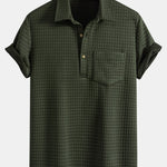 Waffle Polo With Pockets