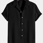Waffle Revere Collar Shirt & Shorts
