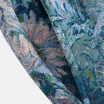 Painted Floral Jacquard Shorts