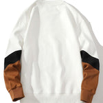 Color Block Crewneck Sweatshirt