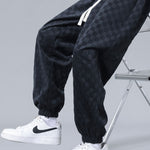 Checkerboard Jogging Pants