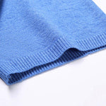 Short Sleeve Muscle Fit Mock Neck Sweater
