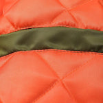 Quilted Lined Bomber Jacket With Faux Fur Collar