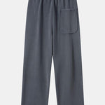 3 Pieces Polar Fleece Loose Fit Straight Leg Pants