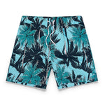 Tropical Print Button Up Shirt & Tropical Print Swim Shorts