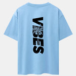 Palm Tree Vibes Slogan Back Print Drop Shoulder Oversize T-Shirt