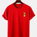 Pineapple Print T-Shirt