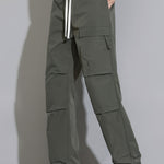 Straight Leg Drawstring Pants