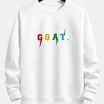 Goat Print Relax Fit Sweatshirt