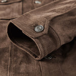 Faux Suede Jacket