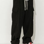 Loose Fit Corduroy Cargo Pants