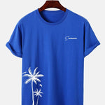 Summer Palm Tree Print T-Shirt