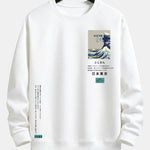 Tokyo Ukiyo-e Print Relax Fit Sweatshirt