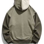 Oversize Color Block Hoodie