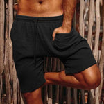 Men's Casual Cotton Blend Beach Shorts