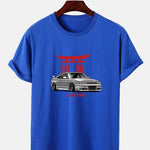 Japanese Shrine Car Print T-Shirt