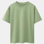 Slogan Back Print Dropped Shoulders Oversize T-Shirt