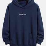 Believer Print Relax Fit Hoodie