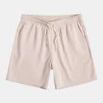 Crinkled Drawstring Shorts