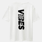 Palm Tree Vibes Slogan Back Print Drop Shoulder Oversize T-Shirt