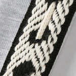Side Webbing Panel Relax Fit Straight Leg Trousers