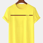 Paris Dream Maker Stripe Print T-Shirts