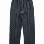 Checkerboard Straight Leg Pants