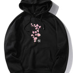 Cherry Blossoms Print Hoodie
