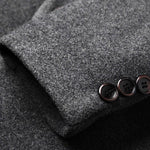 Lapel Woolen Overcoat