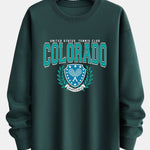 Colorado Tennis Varsity Print Relax Fit Sweatshirt