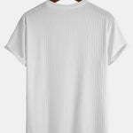 Basic Slim Fit Ribbed T-Shirt