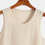 3 Pieces Waffle Knit Tank Top