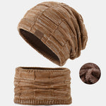 Warmer Beanie Hat Neck Gaiter Face Scarf Set