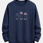 Cat Claws Print Relax Fit Sweatshirt
